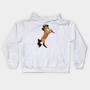 Spirit Stallion of the Cimarron Stallion Kids Hoodie